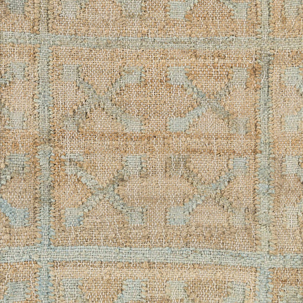 Rice Dusty Sage Fringed Jute Carpet Rugs TriadCommerceInc