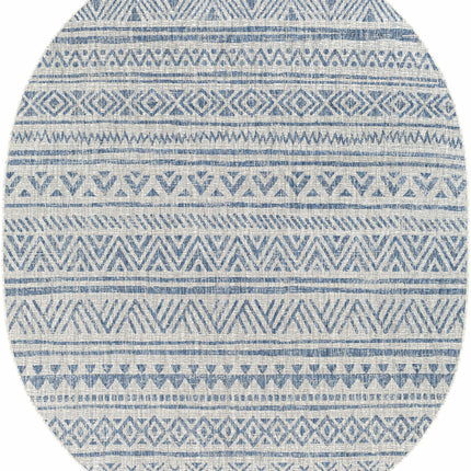 Novato All Over Pattern Performance Rug Rugs TriadCommerceInc 7'10" x 10' Oval