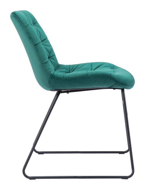 Tammy Dining Chair (Set of 2) Green Chairs TriadCommerceInc   