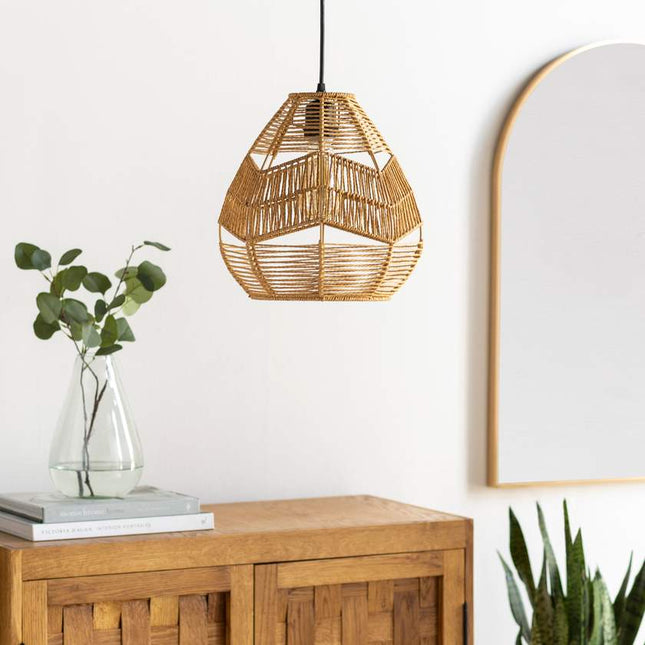 Lennie Pendant Light - Beige Home Decor > Lighting > Ceiling Lights > Pendant Lights TriadCommerceInc