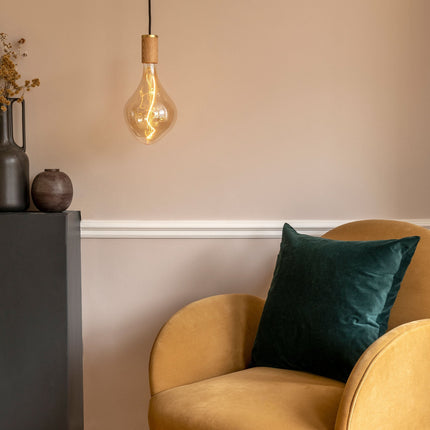 Knuckle Pendant Light in Oak Home Decor > Lighting > Ceiling Lights > Pendant Lights TriadCommerceInc