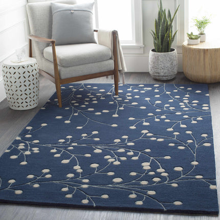 Blue Elsu Area Rug Rugs TriadCommerceInc