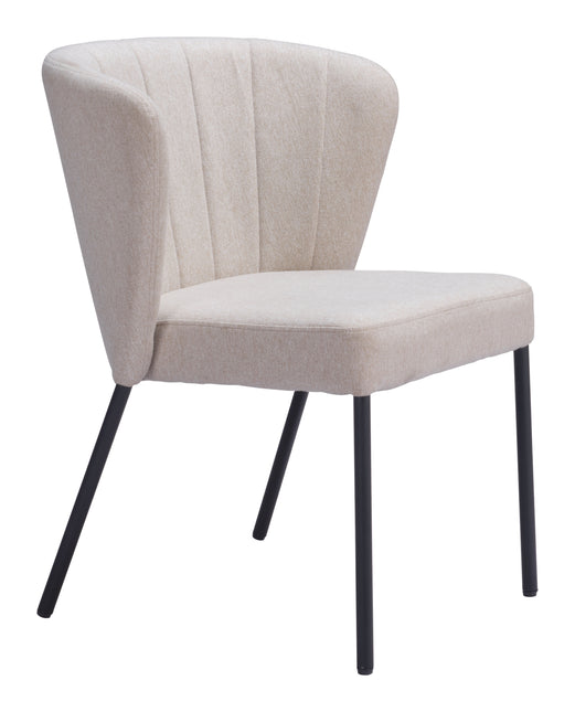 Aimee Dining Chair (Set of 2) Beige Chairs TriadCommerceInc Default Title  