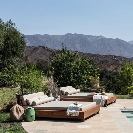 Ojai Outdoor Daybed - Full Outdoor Beds TriadCommerceInc