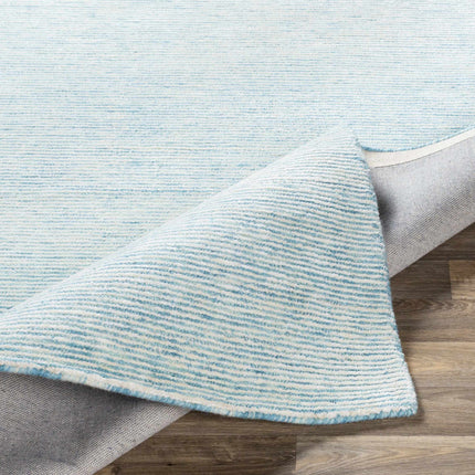 Orcas Hand Tufted Wool-Blend Rug - Ice Blue Rugs TriadCommerceInc
