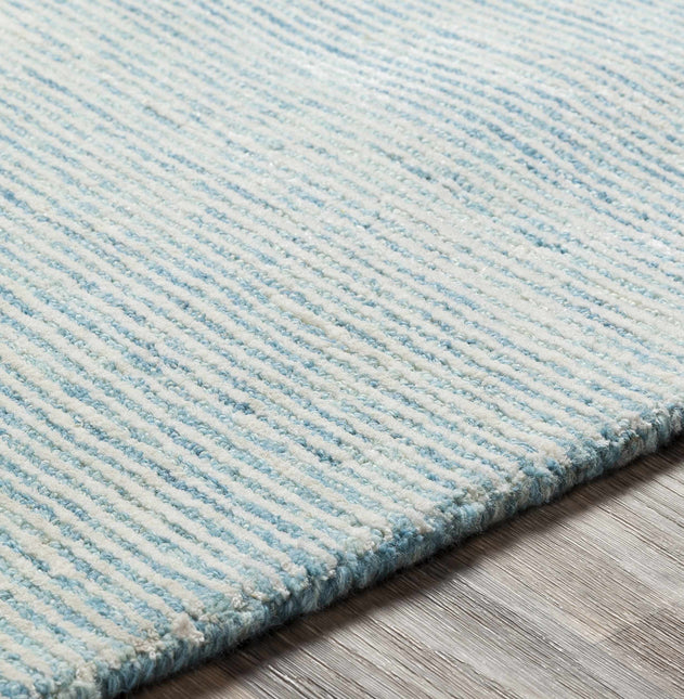 Orcas Hand Tufted Wool-Blend Rug - Ice Blue Rugs TriadCommerceInc
