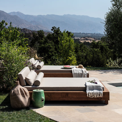 Ojai Outdoor Daybed - Single Outdoor Beds TriadCommerceInc