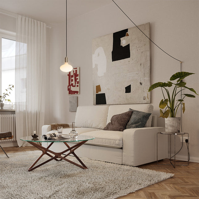 Oval II Plug-In Pendant Light in Brass Home Decor > Lighting > Ceiling Lights > Pendant Lights TriadCommerceInc