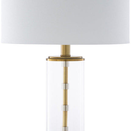 Inzenhof Modern White Table Lamp Home Decor > Lighting > Lamp > Table Lamps TriadCommerceInc 25.25"H x 13"W x 13"D