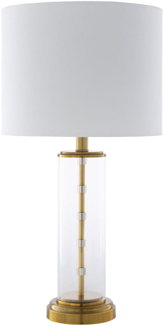 Inzenhof Modern White Table Lamp Home Decor > Lighting > Lamp > Table Lamps TriadCommerceInc 25.25"H x 13"W x 13"D