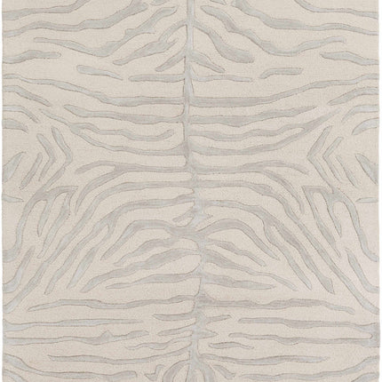 Peora Zebra Print Area Rug Rugs TriadCommerceInc 5' x 8' Rectangle
