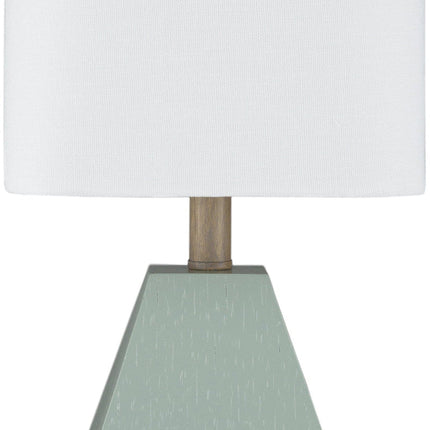 Salzburg Modern Aqua Table Lamp Home Decor > Lighting > Lamp > Table Lamps TriadCommerceInc 17.37"H x 7"W x 7"D