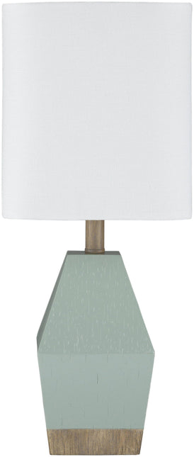 Salzburg Modern Aqua Table Lamp Home Decor > Lighting > Lamp > Table Lamps TriadCommerceInc 17.37"H x 7"W x 7"D