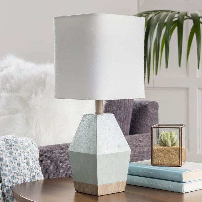 Salzburg Modern Aqua Table Lamp Home Decor > Lighting > Lamp > Table Lamps TriadCommerceInc