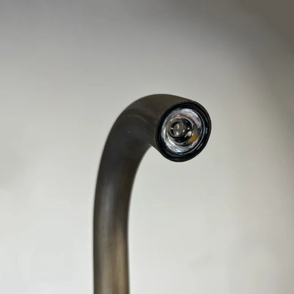 Cast Brass LED Low Voltage Pathway Light Curved Cane Path Light TriadCommerceInc