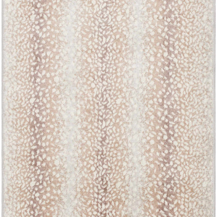 Pointblank Tan Leopard Print Rug Rugs TriadCommerceInc 2'7" x 7'3" Runner
