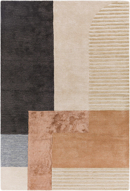Pofadder Viscose&Wool Patchwork Rug Rugs TriadCommerceInc 5' x 7'6" Rectangle