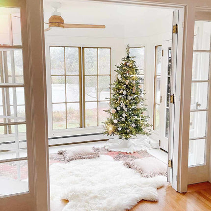 Premium White Soft Sheepskin Rug Rugs TriadCommerceInc