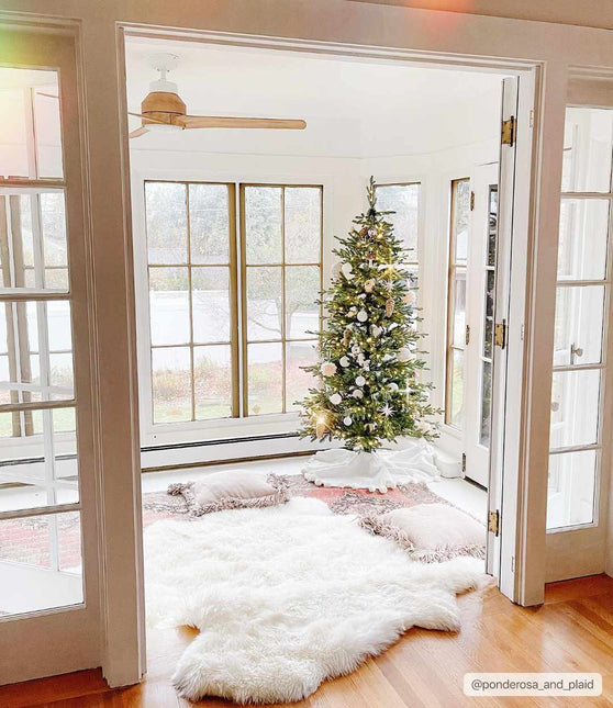 Premium White Soft Sheepskin Rug Rugs TriadCommerceInc