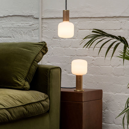 Oblo Pendant Light in Walnut Home Decor > Lighting > Ceiling Lights > Pendant Lights TriadCommerceInc