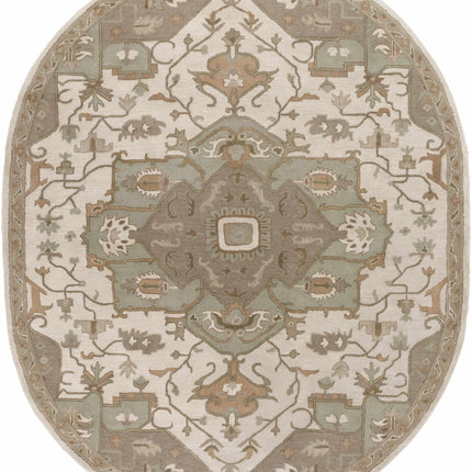 Broomfield Hand Tufted Sage 1143 Area Rug Rugs TriadCommerceInc 8' x 10' Oval