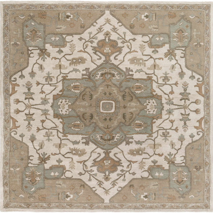 Broomfield Hand Tufted Sage 1143 Area Rug Rugs TriadCommerceInc 8' Square