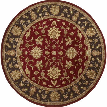 Porthcawl Wool Area Rug Rugs TriadCommerceInc 8' Round