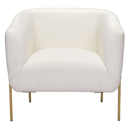 Micaela Armchair Ivory Seating TriadCommerceInc   