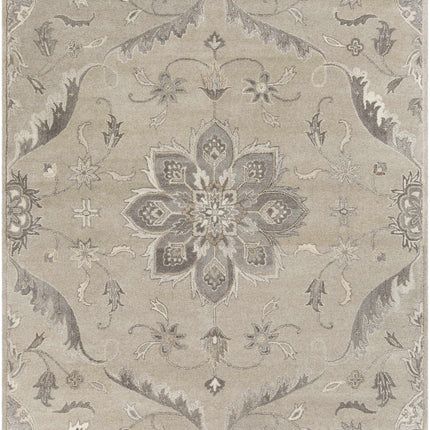 Peterstown Beige Wool Rug Rugs TriadCommerceInc 8' x 11' Rectangle
