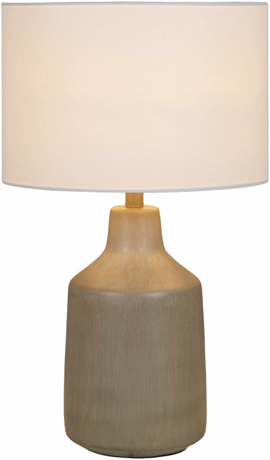 Quezon Beige Resin Table Lamp Home Decor > Lighting > Lamp > Table Lamps TriadCommerceInc