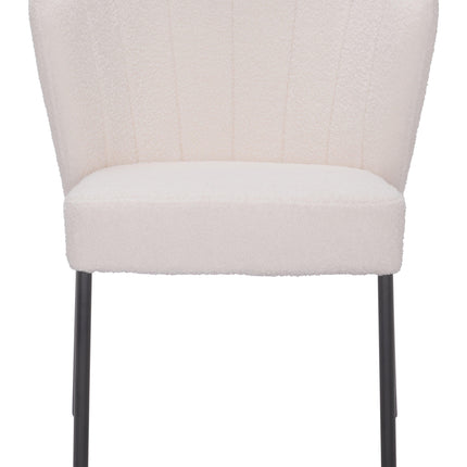 Aimee Dining Chair (Set of 2) Cream Chairs TriadCommerceInc   