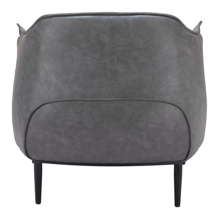 Julian Accent Chair Gray Chairs TriadCommerceInc   