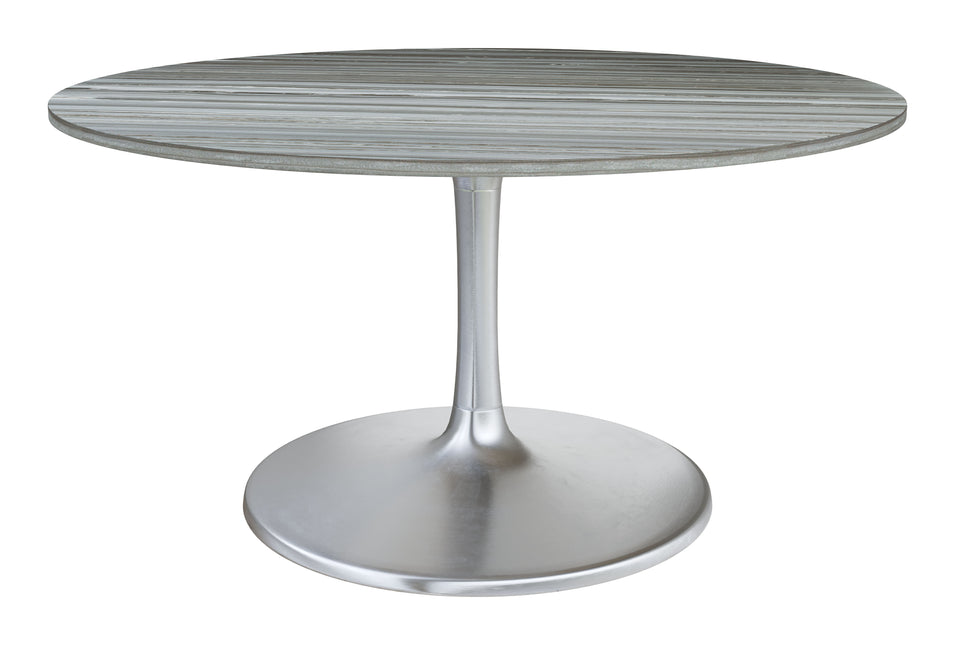 Star City Dining Table (60") Gray & Silver Tables TriadCommerceInc Default Title  