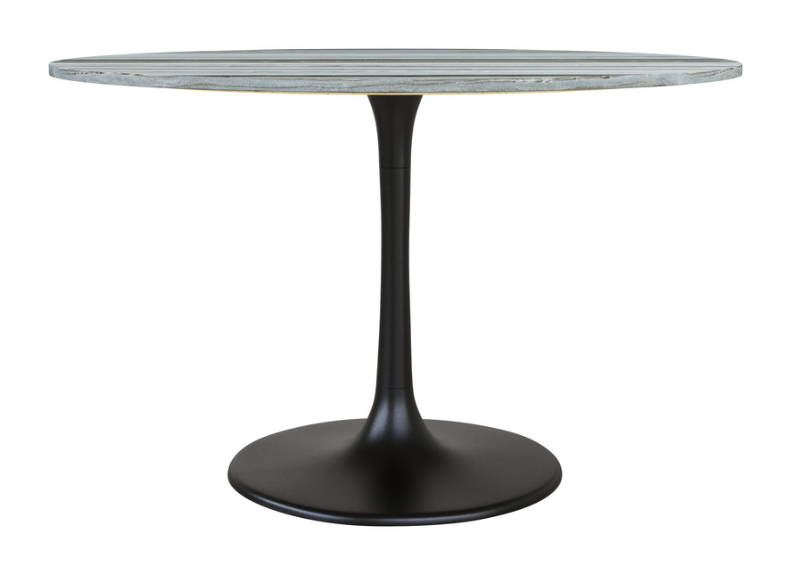 Central City Dining Table Gray & Black Tables TriadCommerceInc   
