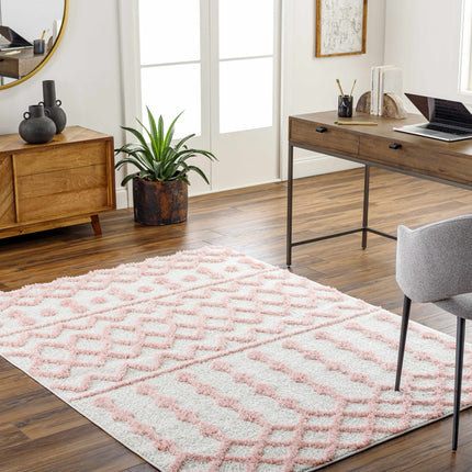 Darva Pink Plush Area Carpet Rugs TriadCommerceInc