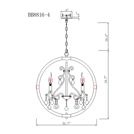 Retha Pendant Light Home Decor > Lighting > Ceiling Lights > Pendant Lights TriadCommerceInc