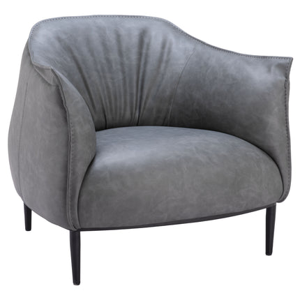 Julian Accent Chair Gray Chairs TriadCommerceInc Default Title  