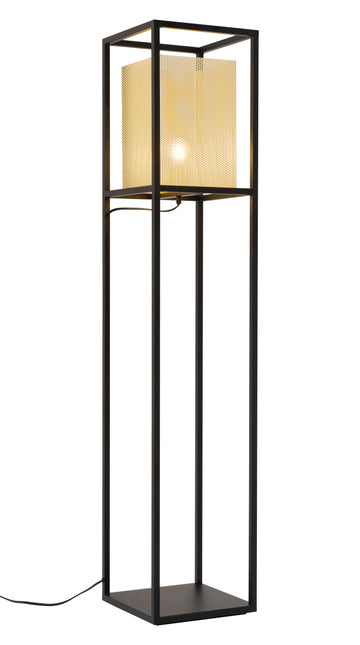 Yves Floor Lamp Gold & Black Home Decor > Lighting > Lamp > Floor Lamps TriadCommerceInc Default Title