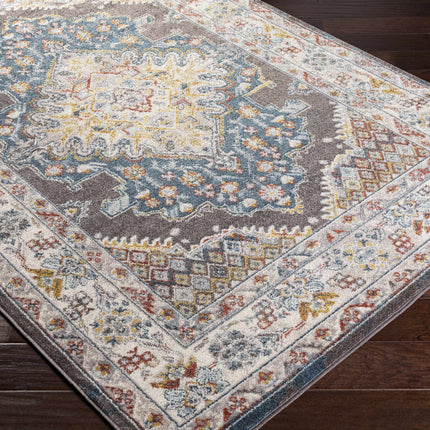 Haymond Brown Medallion Area Rug Rugs TriadCommerceInc
