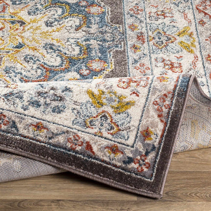 Haymond Brown Medallion Area Rug Rugs TriadCommerceInc