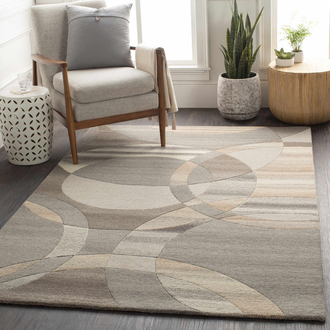 Rillton Modern Wool Rug Rugs TriadCommerceInc