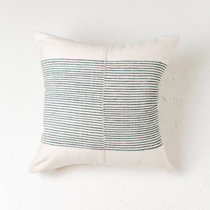 18" Riviera Hand-Stitch Throw Pillow Throw Pillows TriadCommerceInc Navy  