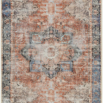 Rosman Distressed Washable Rug