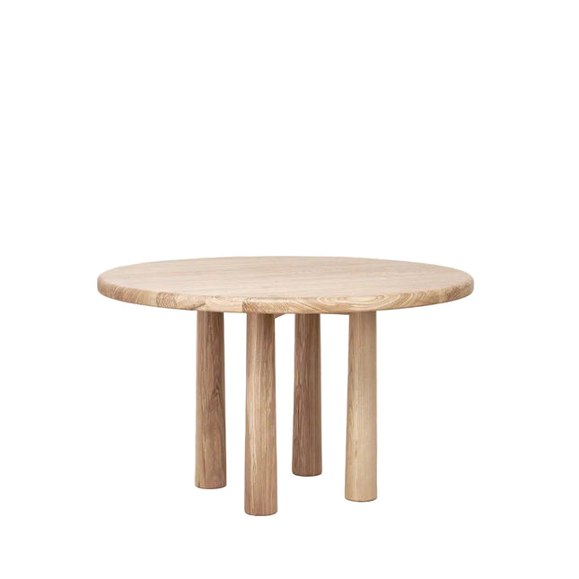 Round Topa Topa Dining Table - Natural Kitchen & Dining Room Tables TriadCommerceInc