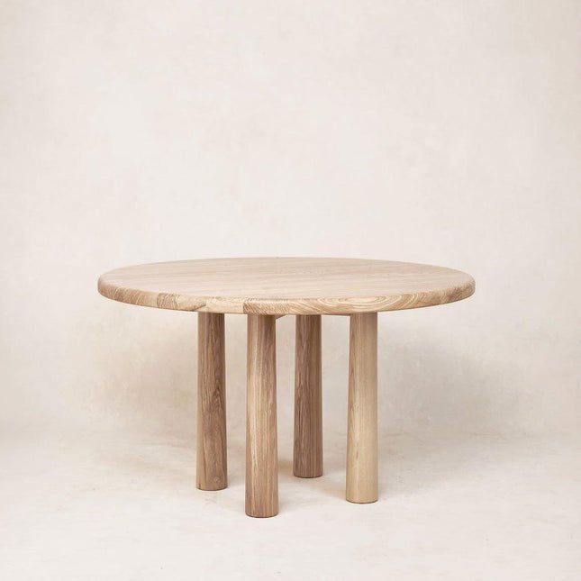 Round Topa Topa Dining Table - Natural Kitchen & Dining Room Tables TriadCommerceInc