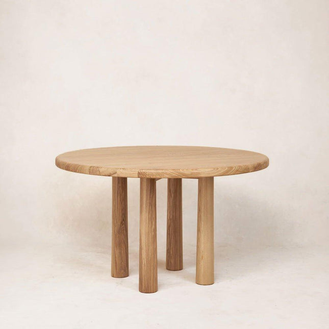 Round Topa Topa Dining Table - Warm Oak Kitchen & Dining Room Tables TriadCommerceInc 50"