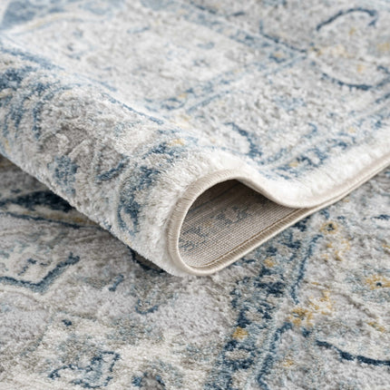 Liverpool Blue Area Rug - Clearance Rugs TriadCommerceInc