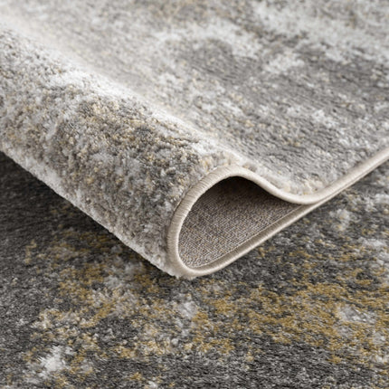 Liveree Gray Abstract Area Rug - Promo Rugs TriadCommerceInc