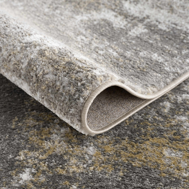 Liveree Gray Abstract Area Rug - Promo Rugs TriadCommerceInc