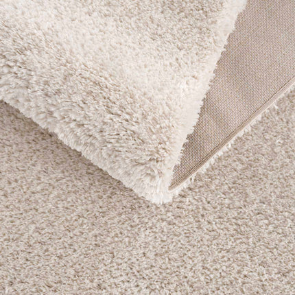 Heavenly Solid Beige Plush Rug Rugs TriadCommerceInc